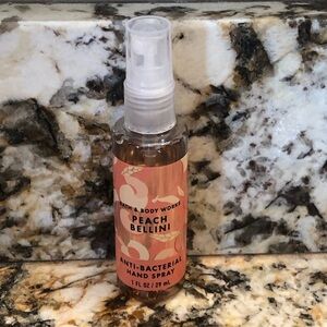 Bath and Body Works Peach Bellini Anti-Bacterial Hand Spray